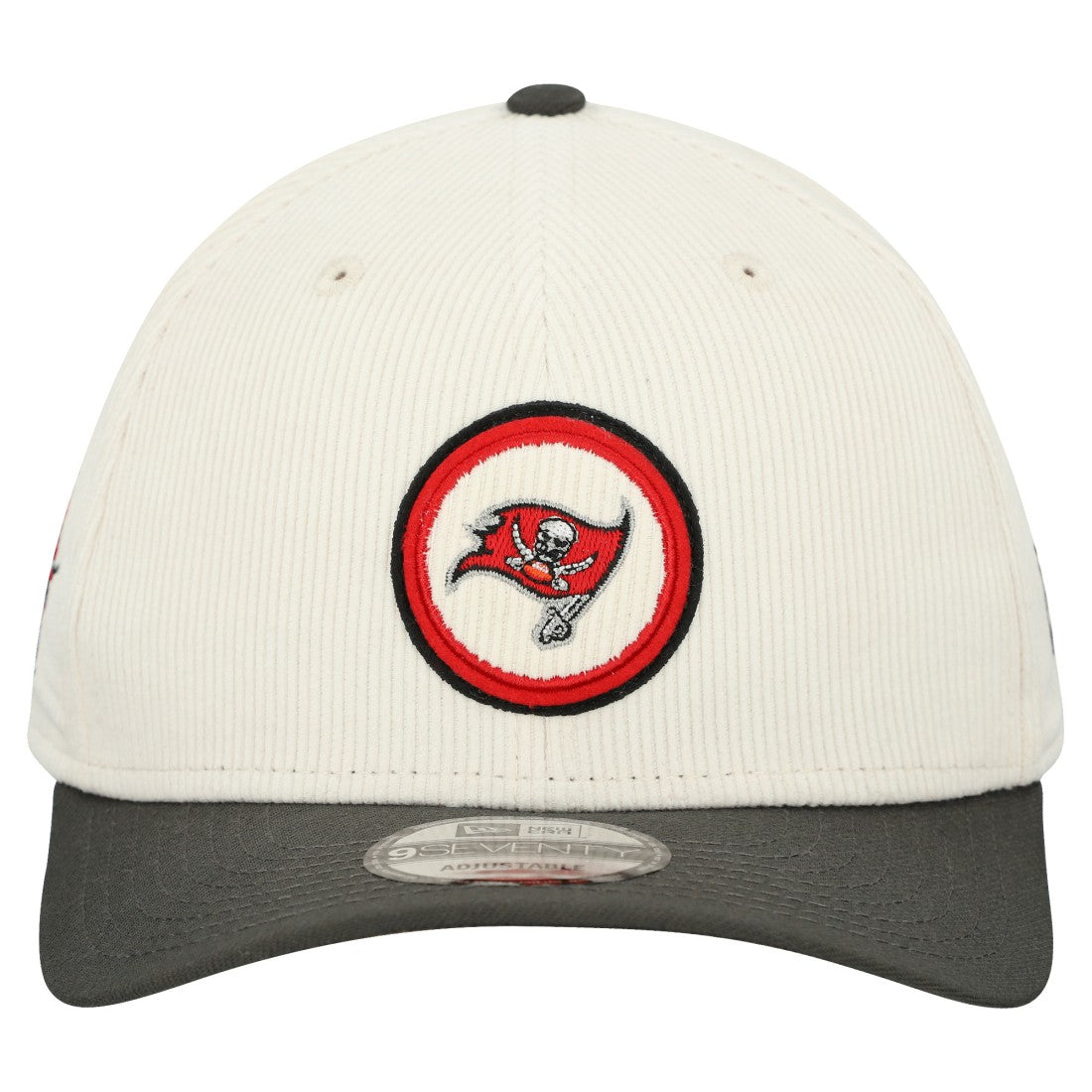 Tampa Bay Buccaneers New Era Loyal Corduroy 9SEVENTY Adjustable Hat Stone | NFL
