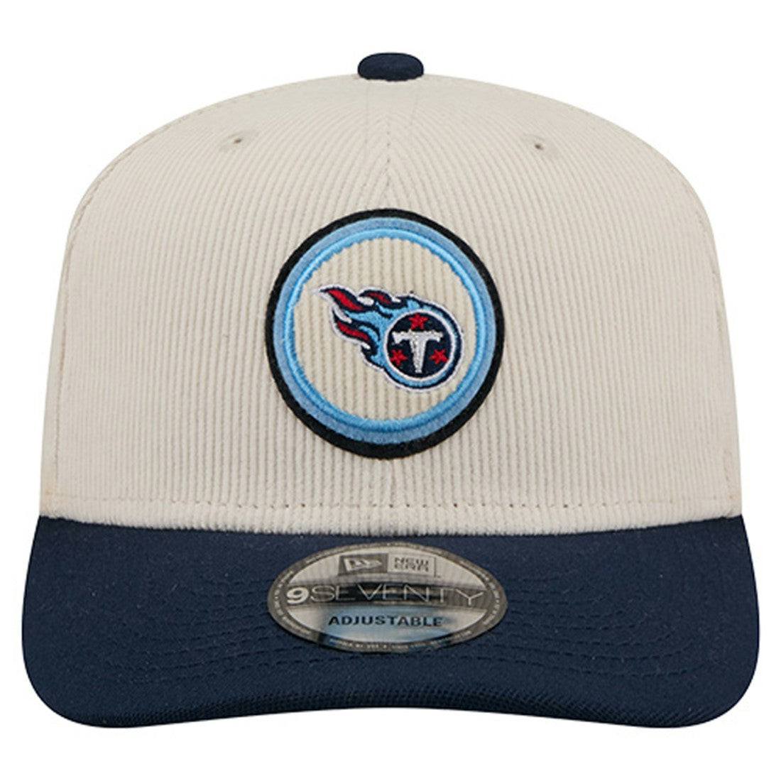 Tennessee Titans New Era Loyal Corduroy 9SEVENTY Adjustable Hat Stone | NFL