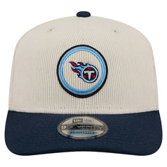 Tennessee Titans New Era Loyal Corduroy 9SEVENTY Adjustable Hat Stone | NFL