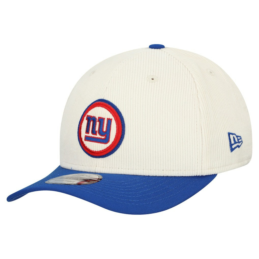 New York Giants New Era Loyal Corduroy 9SEVENTY Adjustable Hat Stone | NFL