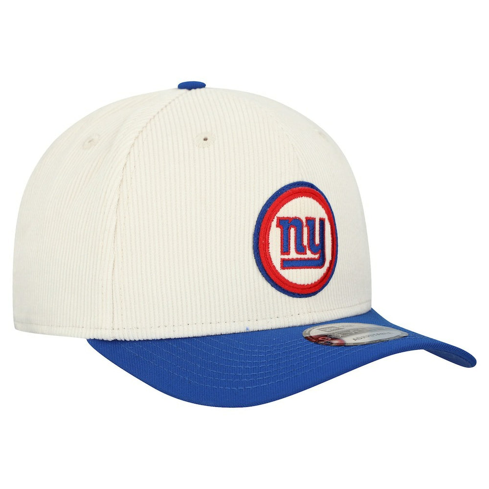 New York Giants New Era Loyal Corduroy 9SEVENTY Adjustable Hat Stone | NFL