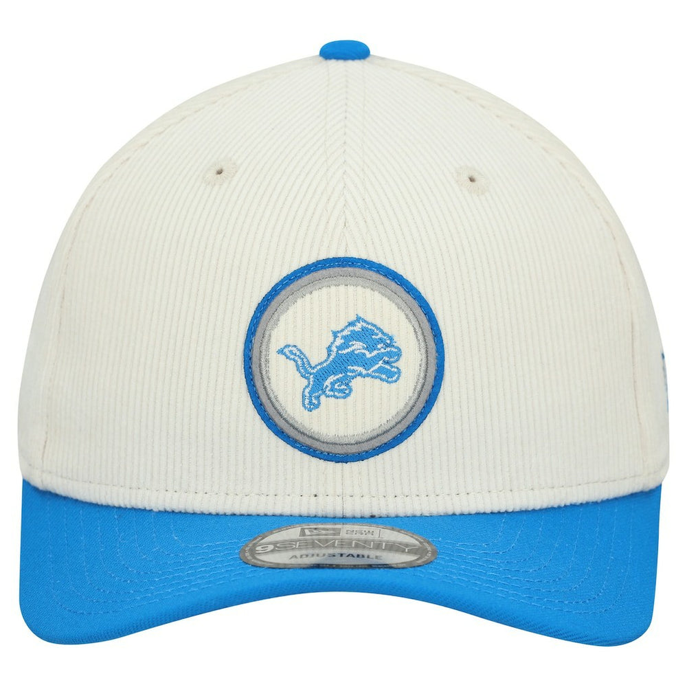 Detroit Lions New Era Loyal Corduroy 9SEVENTY Adjustable Hat Stone | NFL