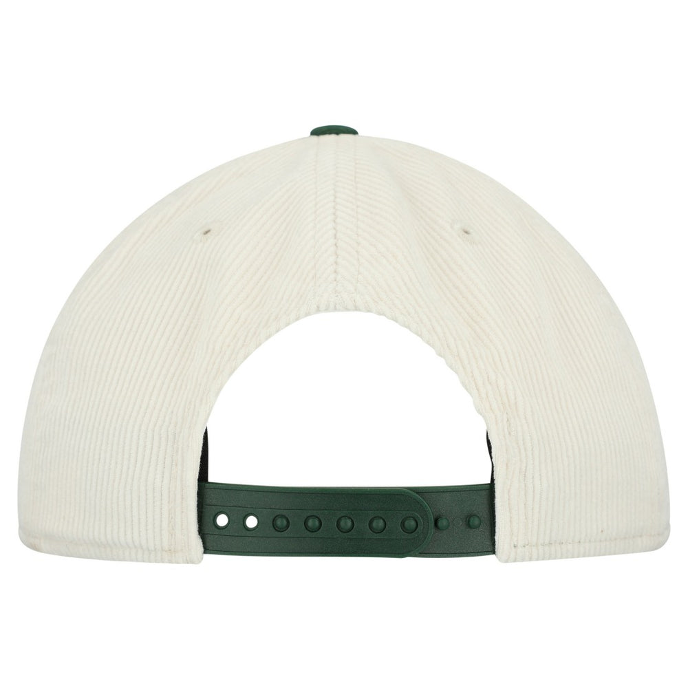 Green Bay Packers New Era Loyal Corduroy 9SEVENTY Adjustable Hat Stone | NFL