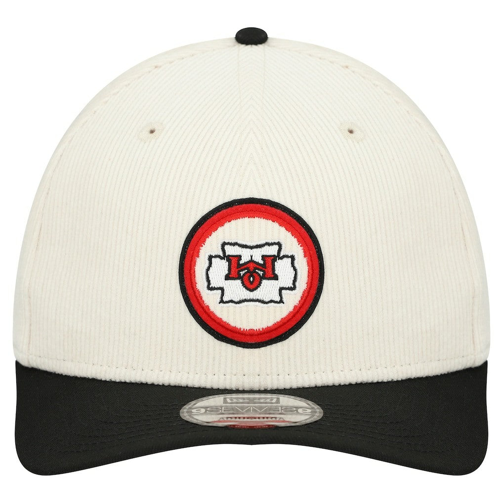 Kansas City Chiefs New Era Loyal Corduroy 9SEVENTY Adjustable Hat Stone | NFL
