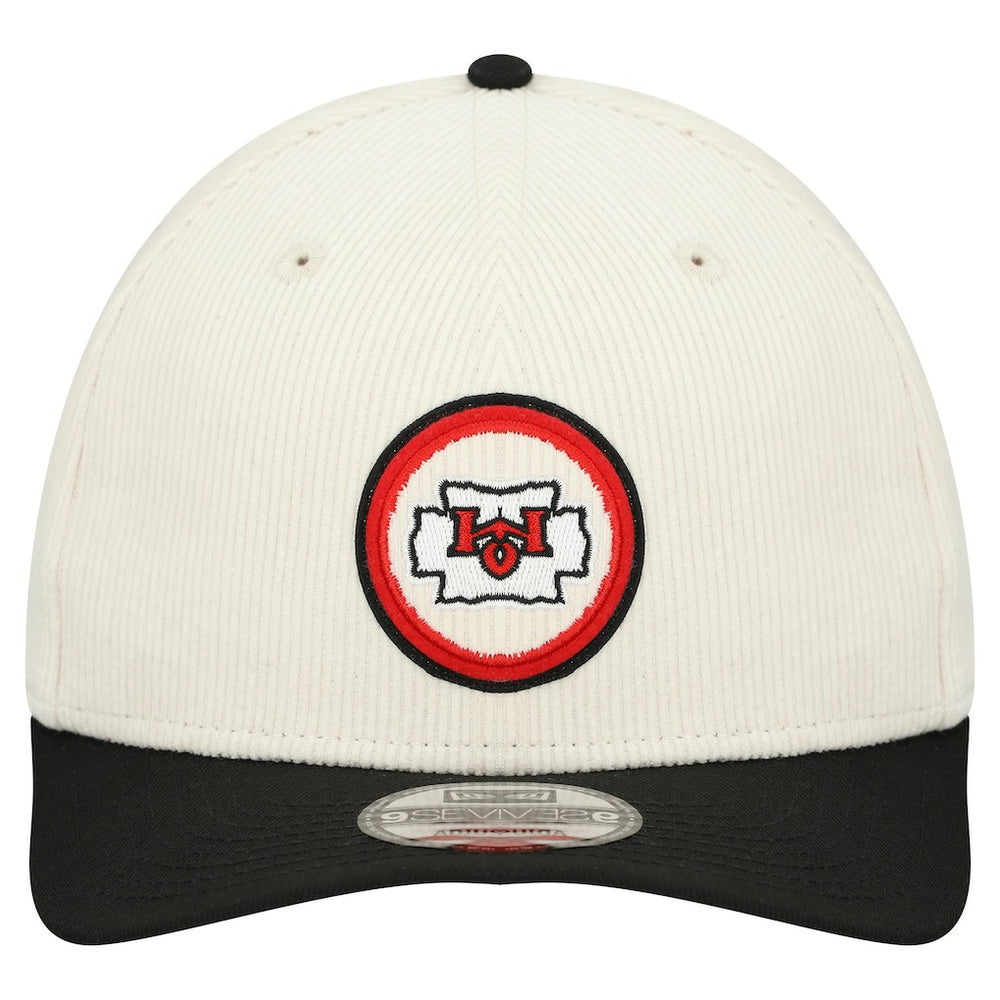 Kansas City Chiefs New Era Loyal Corduroy 9SEVENTY Adjustable Hat Stone | NFL