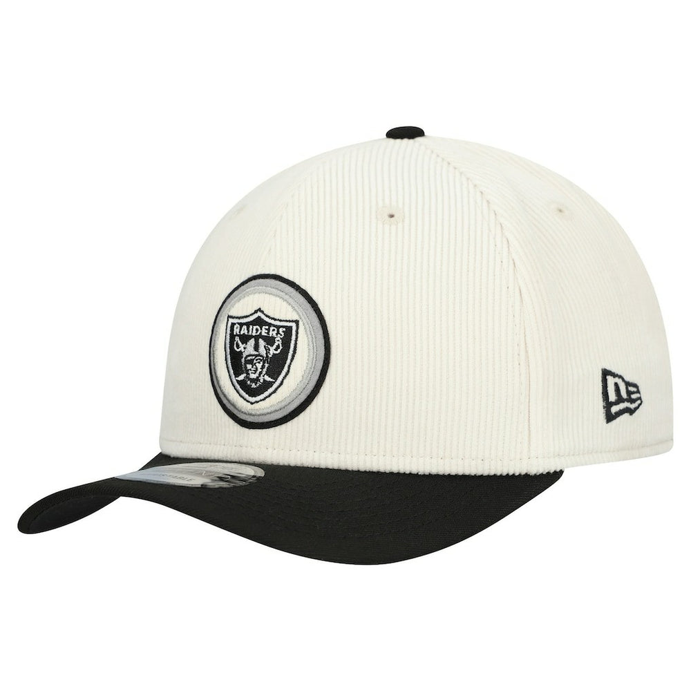 Las Vegas Raiders New Era Loyal Corduroy 9SEVENTY Adjustable Hat Stone | NFL