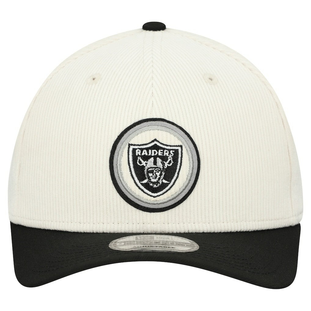 Las Vegas Raiders New Era Loyal Corduroy 9SEVENTY Adjustable Hat Stone | NFL