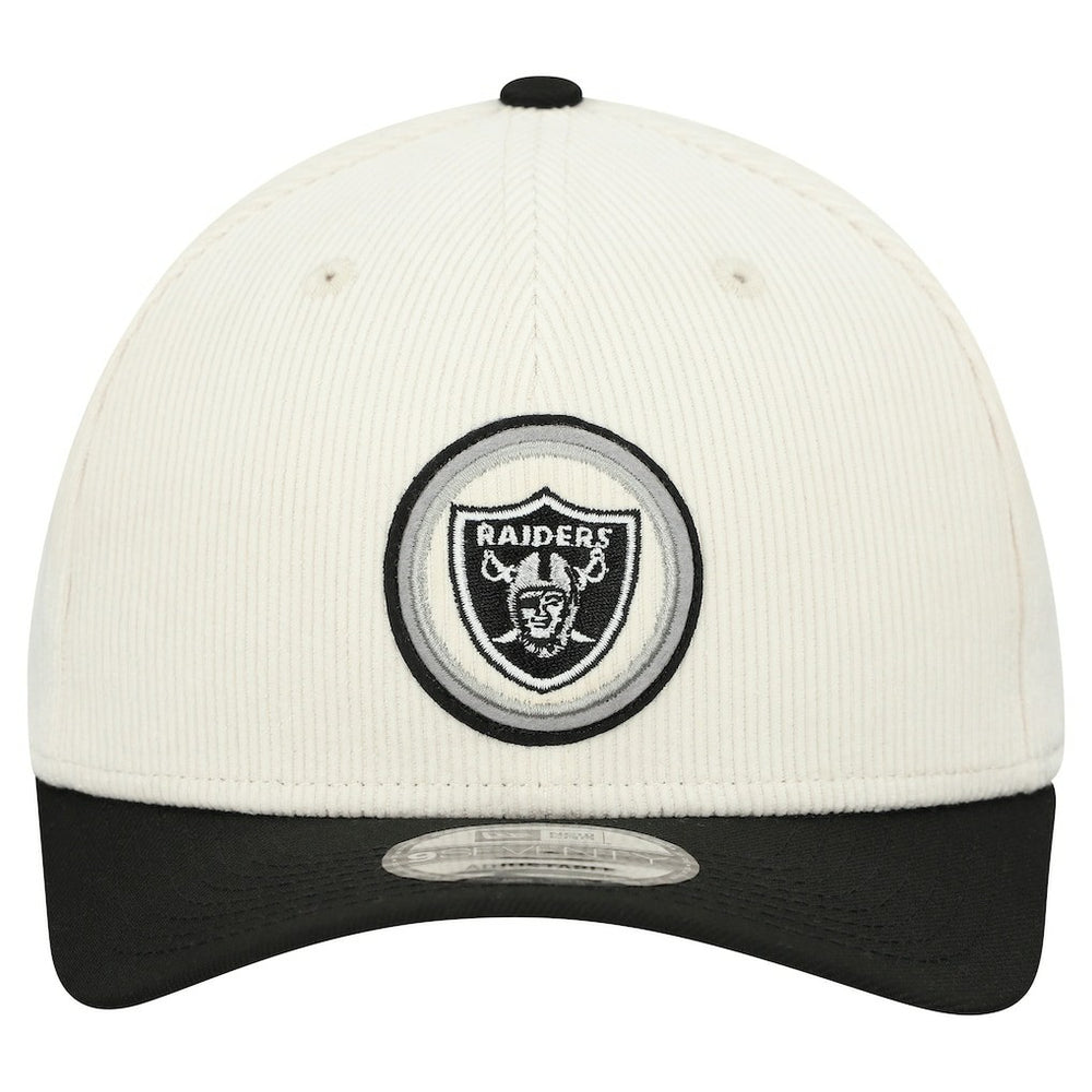 Las Vegas Raiders New Era Loyal Corduroy 9SEVENTY Adjustable Hat Stone | NFL