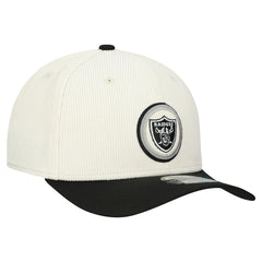 Las Vegas Raiders New Era Loyal Corduroy 9SEVENTY Adjustable Hat Stone | NFL