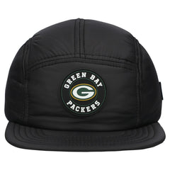 Green Bay Packers New Era Quilted Camper Adjustable Hat Black | NFL