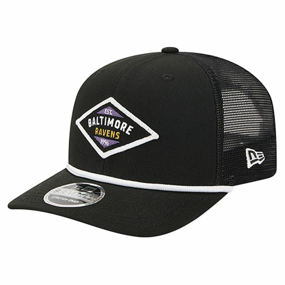 Baltimore Ravens New Era Team 9SEVENTY Adjustable Hat Black | NFL