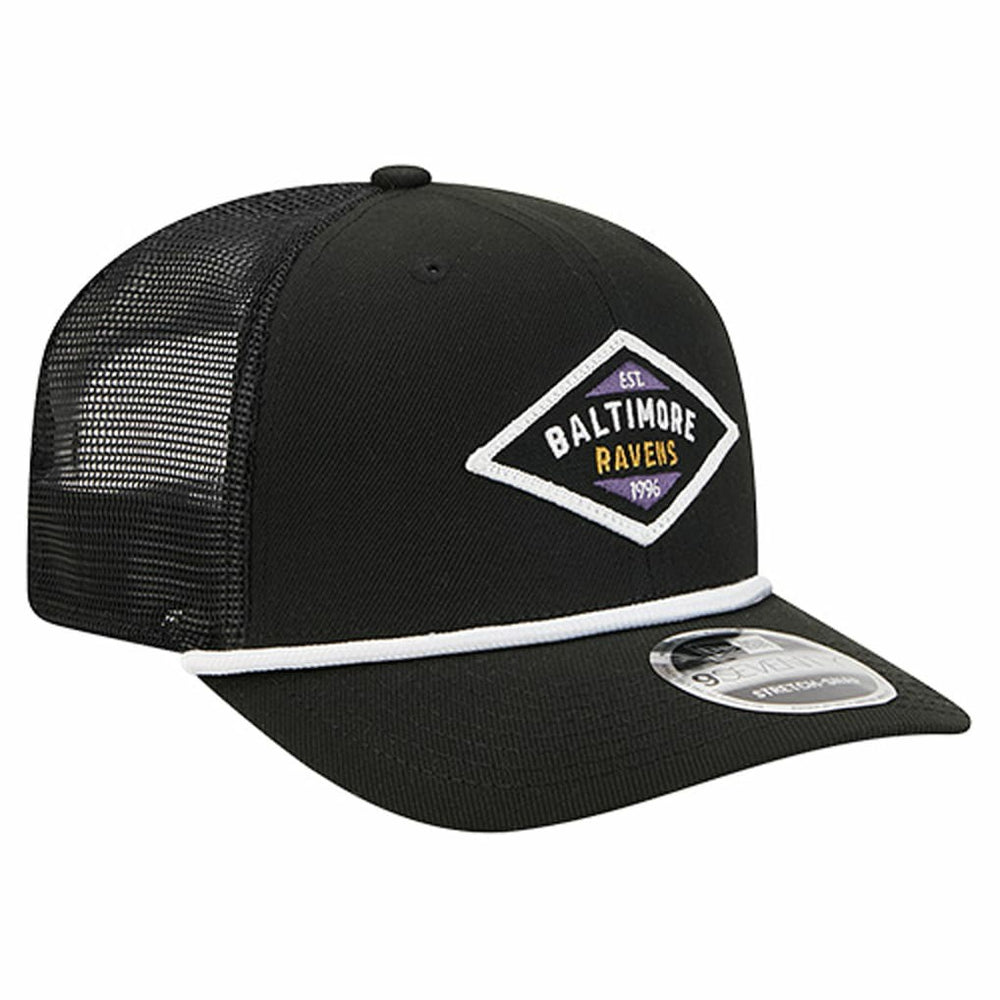 Baltimore Ravens New Era Team 9SEVENTY Adjustable Hat Black | NFL