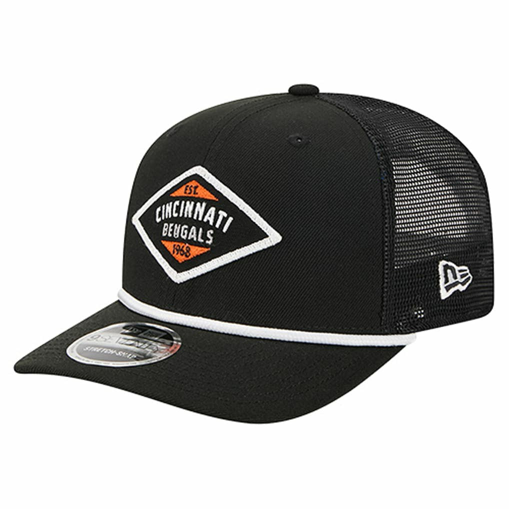 Cincinnati Bengals New Era Team 9SEVENTY Adjustable Hat Black | NFL