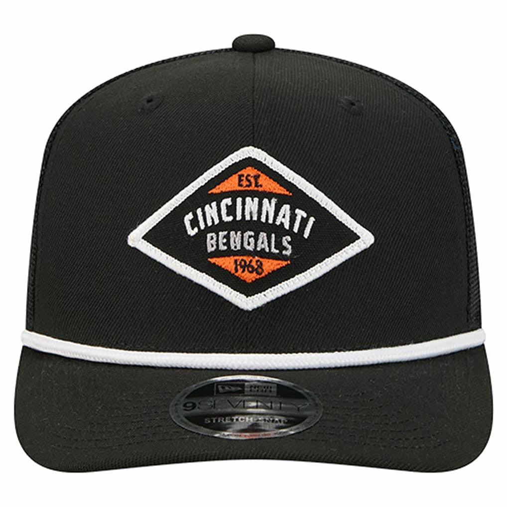 Cincinnati Bengals New Era Team 9SEVENTY Adjustable Hat Black | NFL