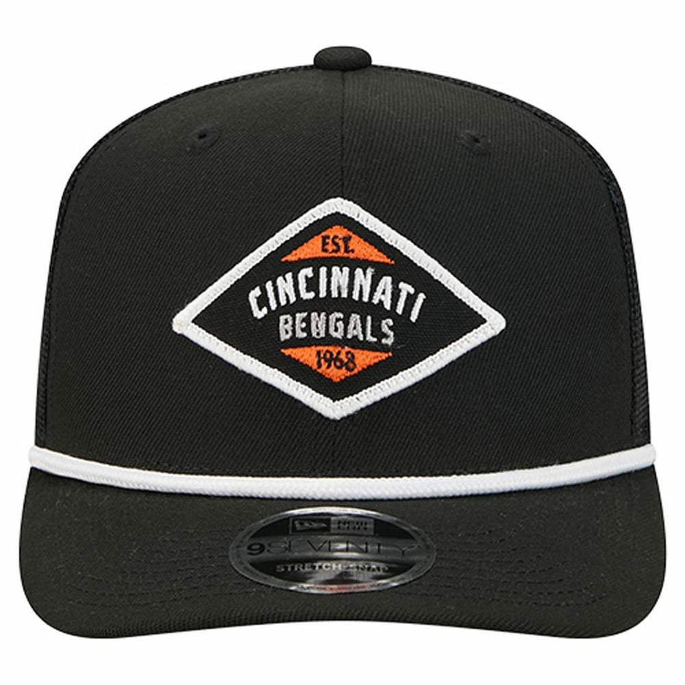 Cincinnati Bengals New Era Team 9SEVENTY Adjustable Hat Black | NFL