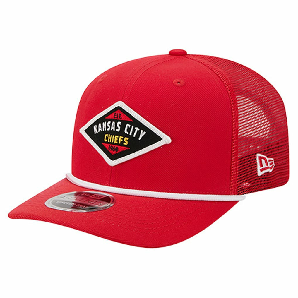 Kansas City Chiefs New Era Team 9SEVENTY Adjustable Hat Red | NFL