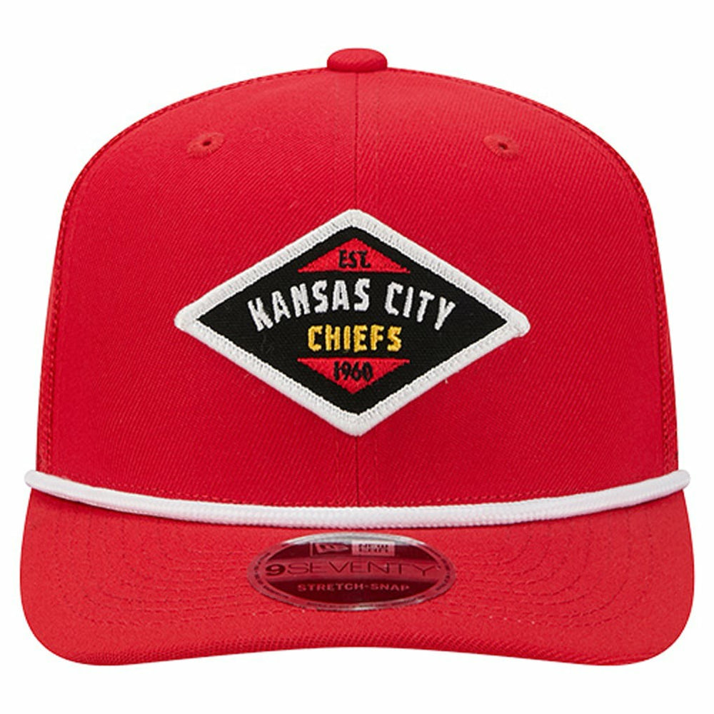 Kansas City Chiefs New Era Team 9SEVENTY Adjustable Hat Red | NFL
