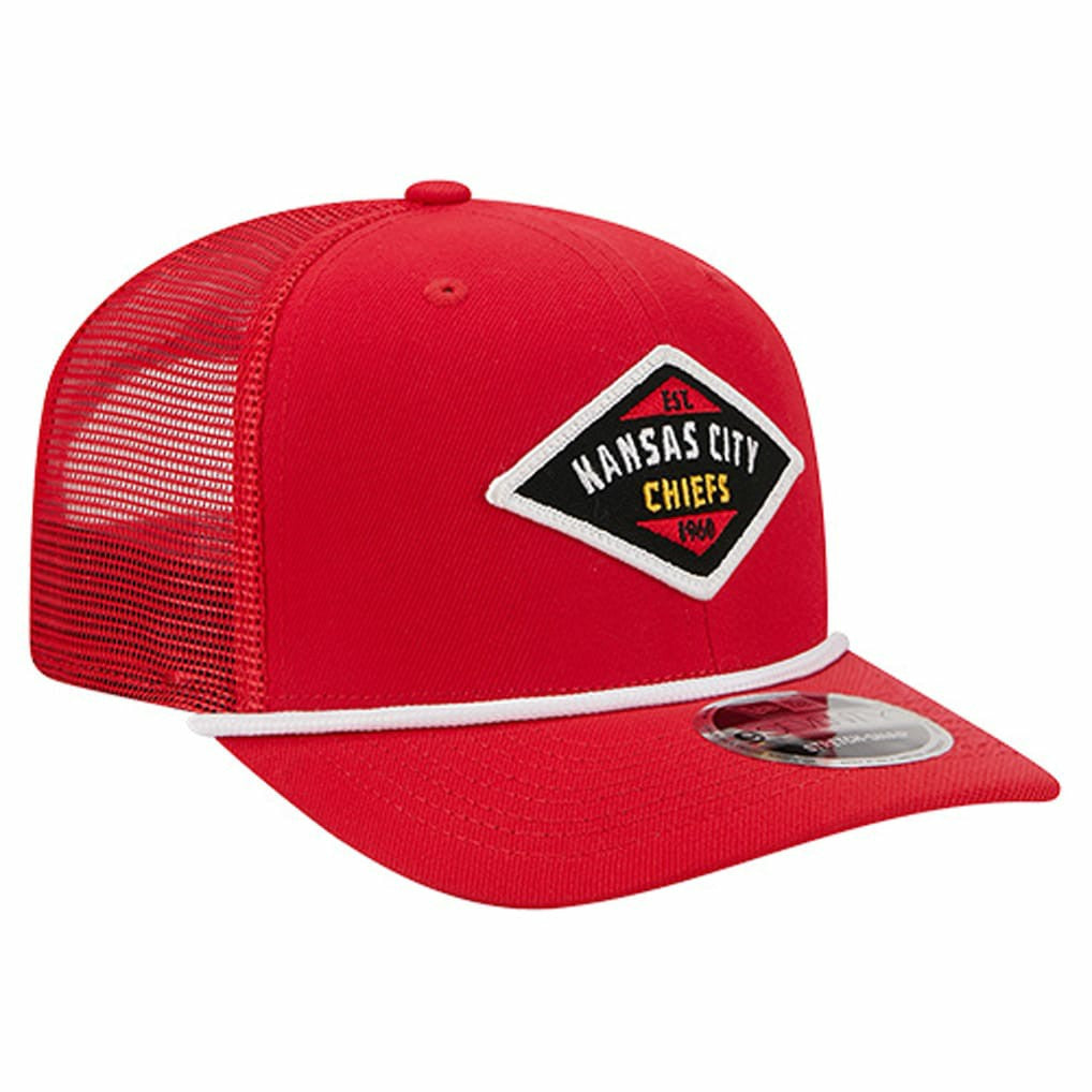 Kansas City Chiefs New Era Team 9SEVENTY Adjustable Hat Red | NFL