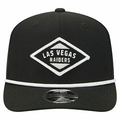 Las Vegas Raiders New Era Team 9SEVENTY Adjustable Hat Black | NFL