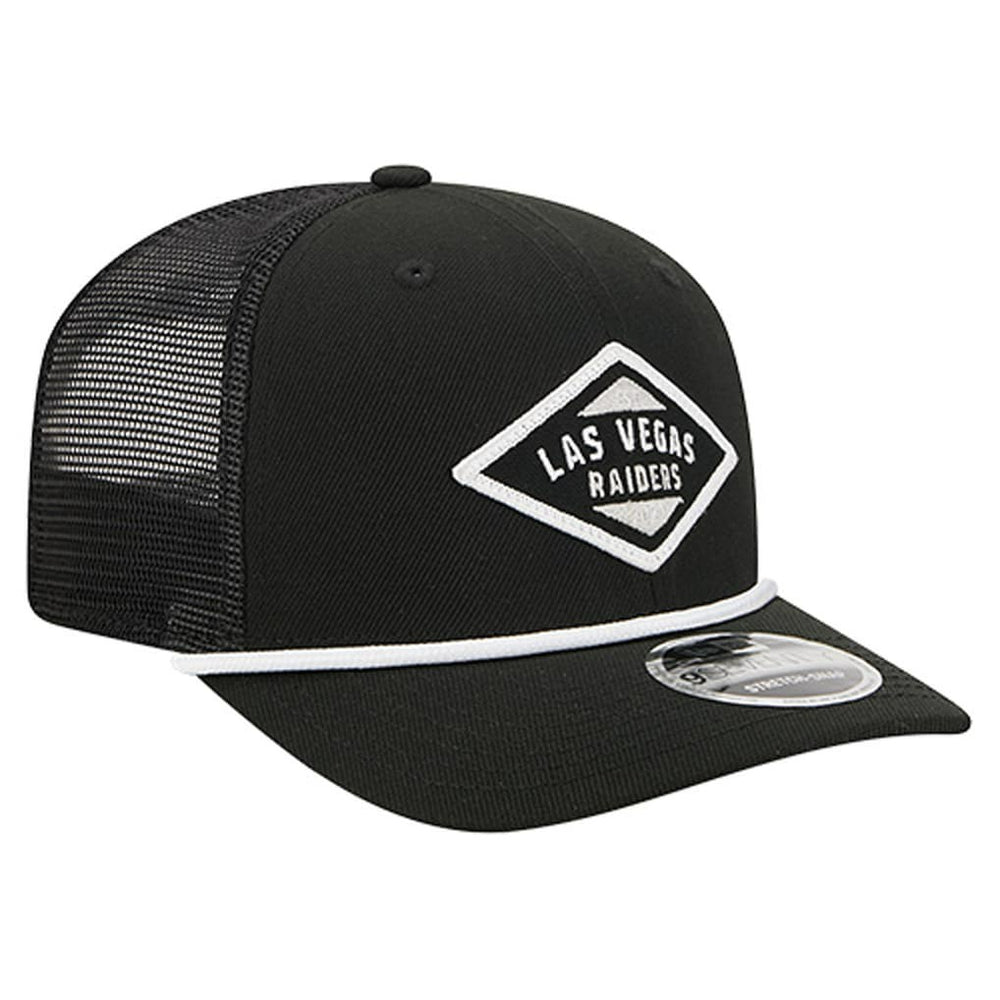 Las Vegas Raiders New Era Team 9SEVENTY Adjustable Hat Black | NFL