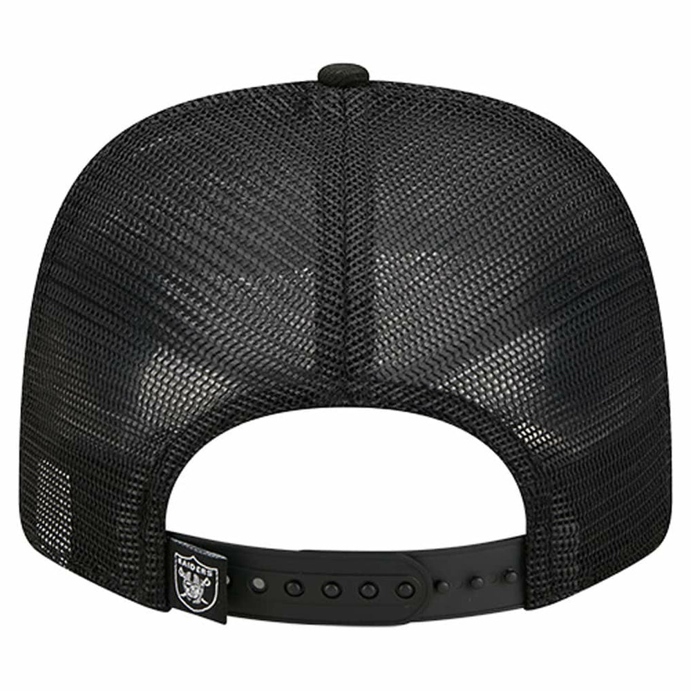 Las Vegas Raiders New Era Team 9SEVENTY Adjustable Hat Black | NFL