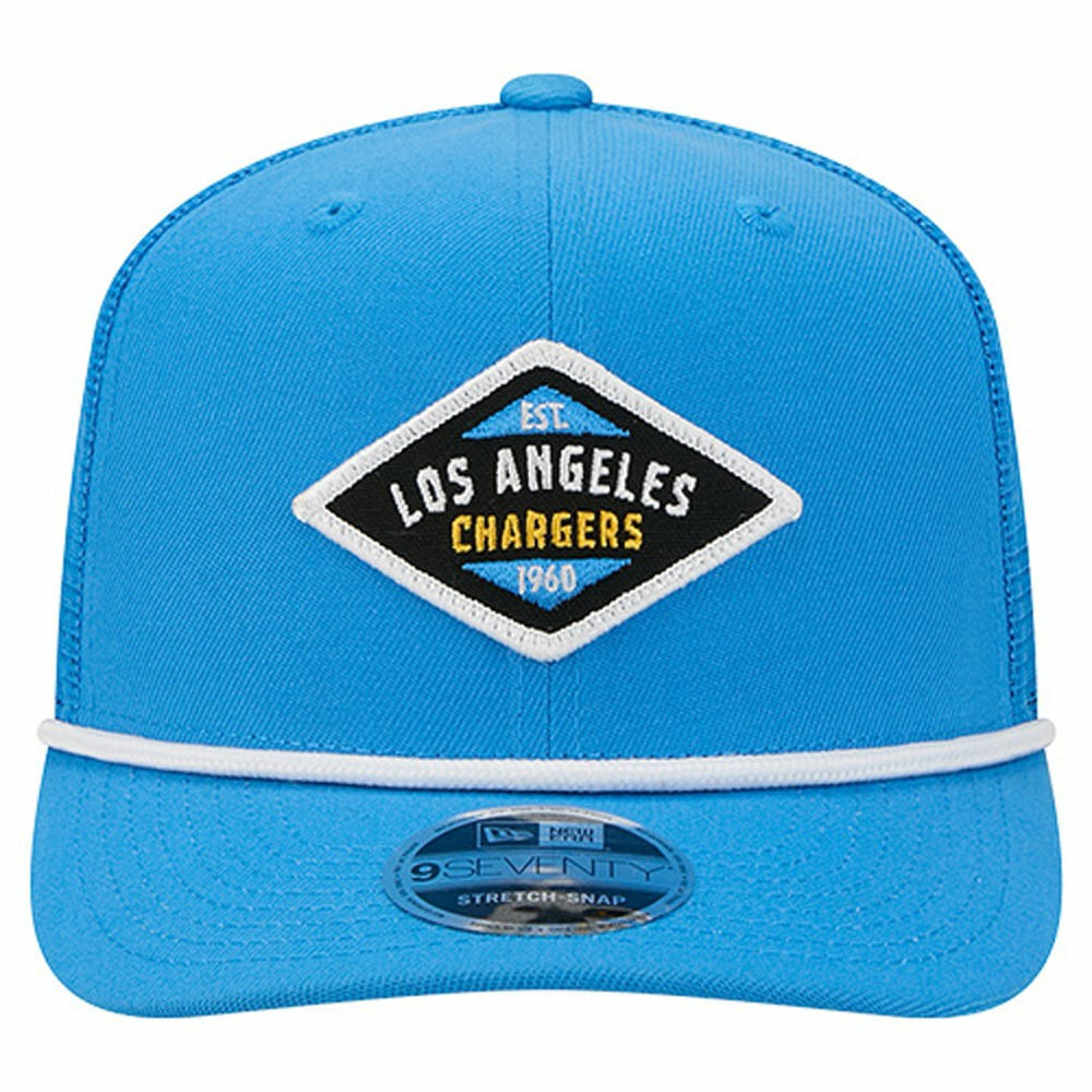 Los Angeles Chargers New Era Team 9SEVENTY Adjustable Hat Powder Blue | NFL