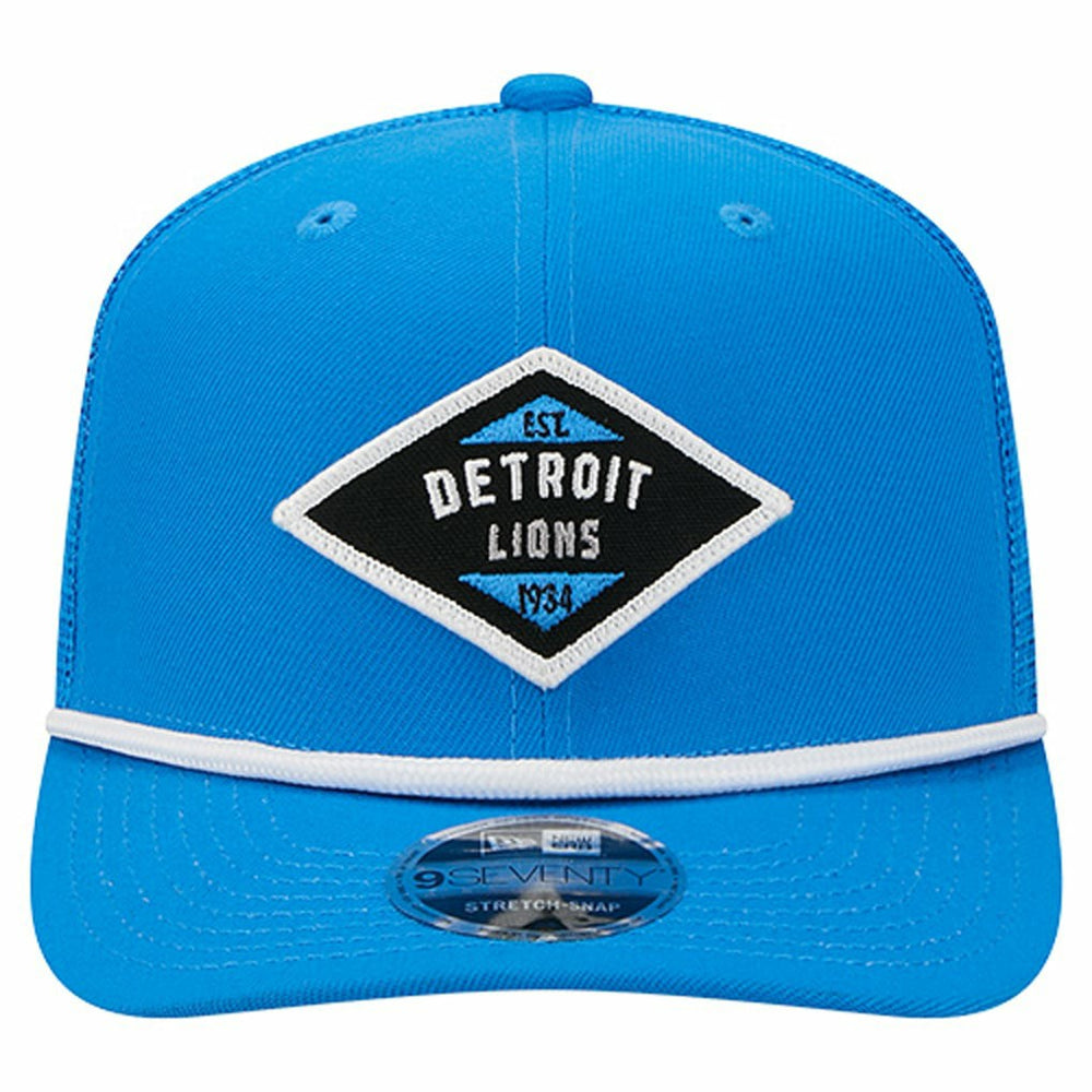 Detroit Lions New Era Team 9SEVENTY Adjustable Hat Blue | NFL