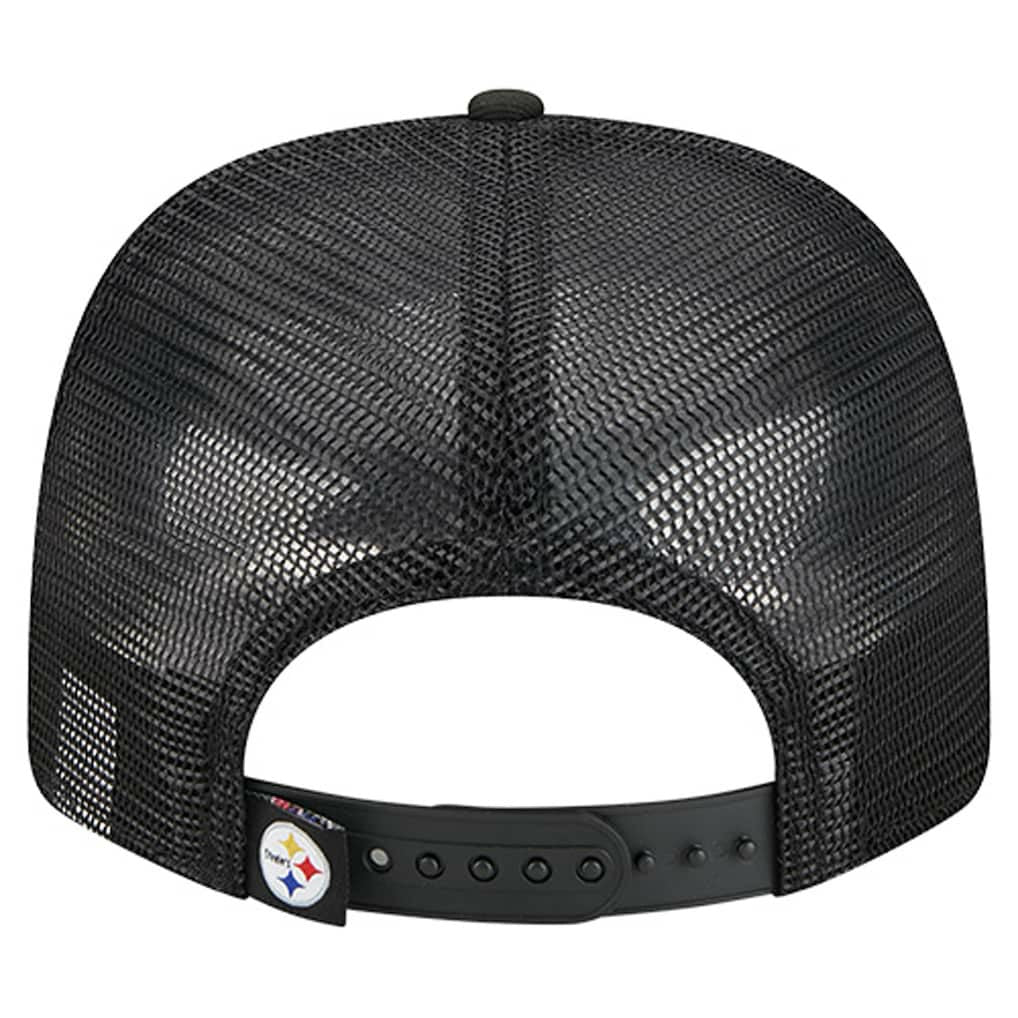 Pittsburgh Steelers New Era Team 9SEVENTY Adjustable Hat Black | NFL