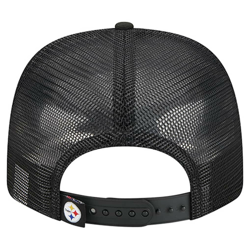 Pittsburgh Steelers New Era Team 9SEVENTY Adjustable Hat Black | NFL