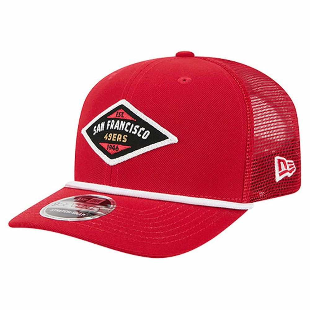 San Francisco 49ers New Era Team 9SEVENTY Adjustable Hat Scarlet | NFL