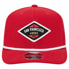 San Francisco 49ers New Era Team 9SEVENTY Adjustable Hat Scarlet | NFL