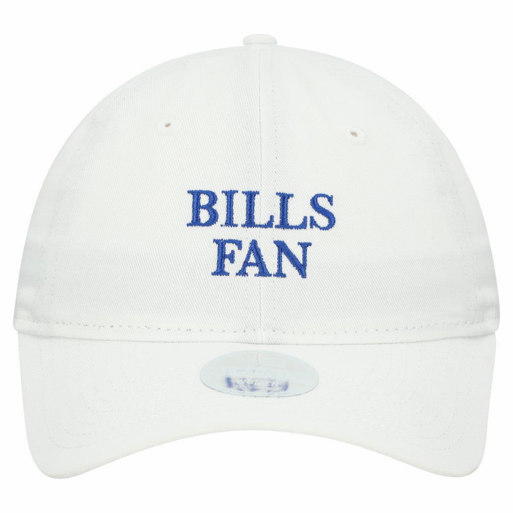 Buffalo Bills New Era Women's Team Fan 9TWENTY Adjustable Hat White | NFL