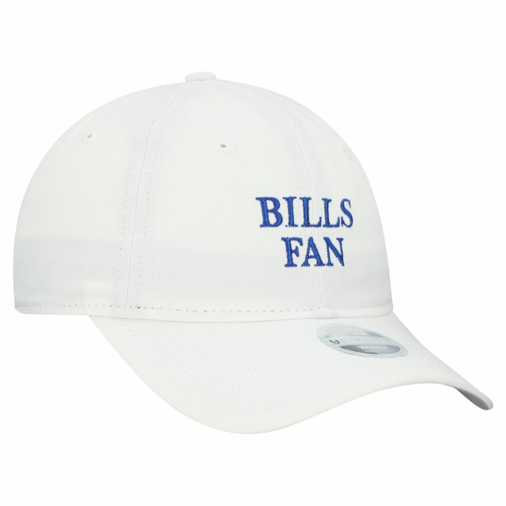 Buffalo Bills New Era Women's Team Fan 9TWENTY Adjustable Hat White | NFL