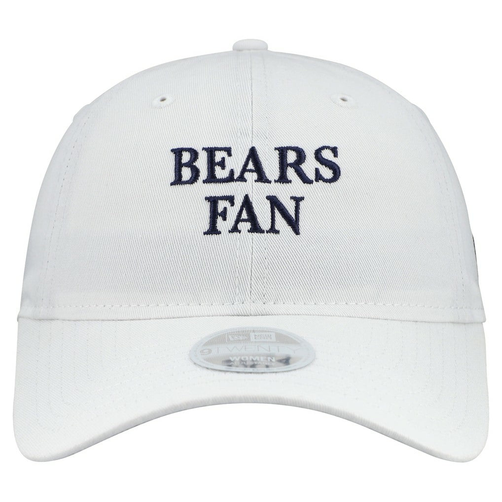 Chicago Bears New Era Women's Team Fan 9TWENTY Adjustable Hat White | NFL