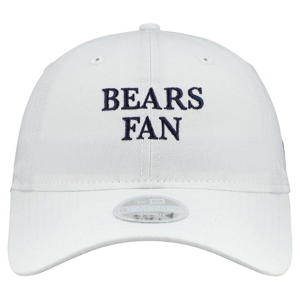 Chicago Bears New Era Women's Team Fan 9TWENTY Adjustable Hat White | NFL