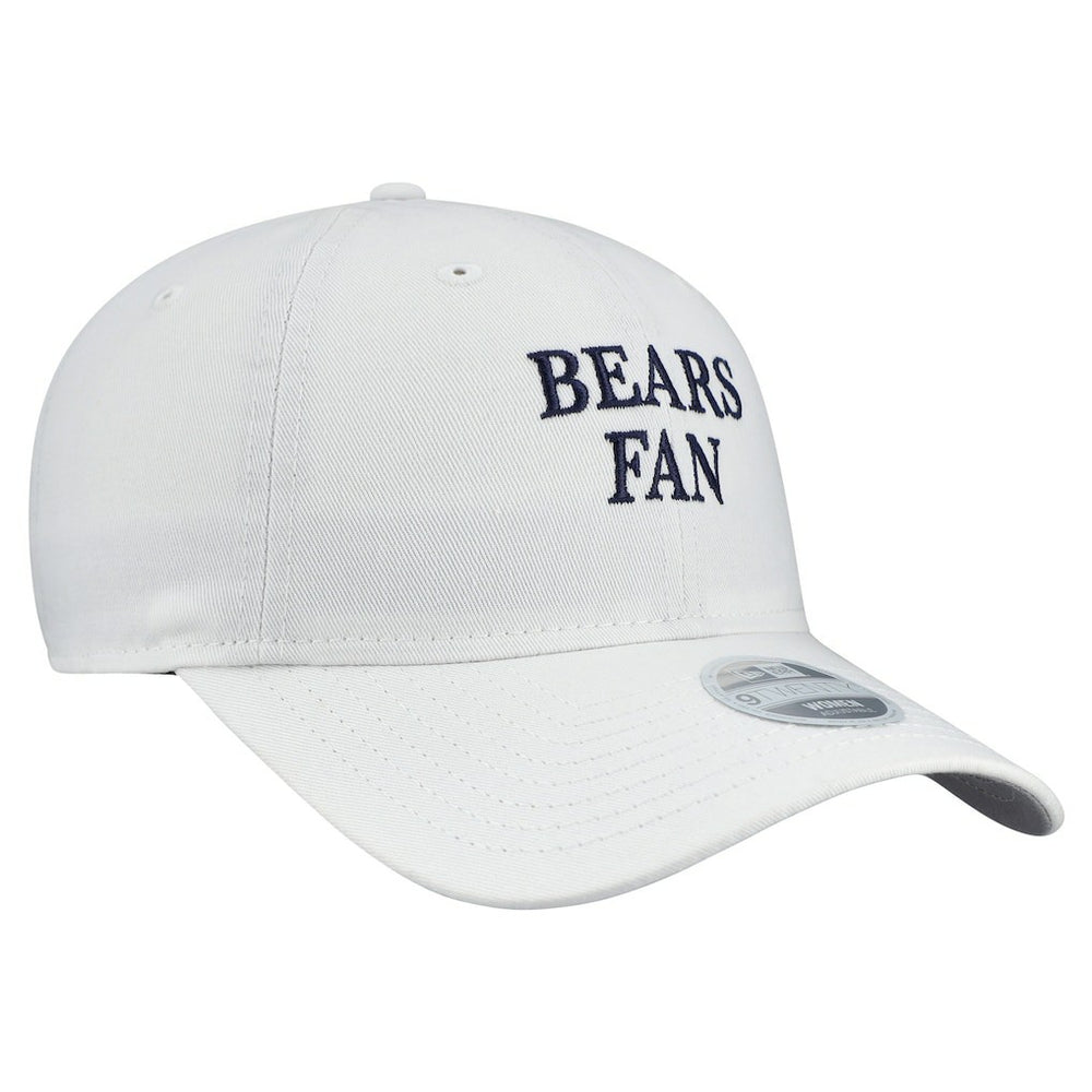 Chicago Bears New Era Women's Team Fan 9TWENTY Adjustable Hat White | NFL