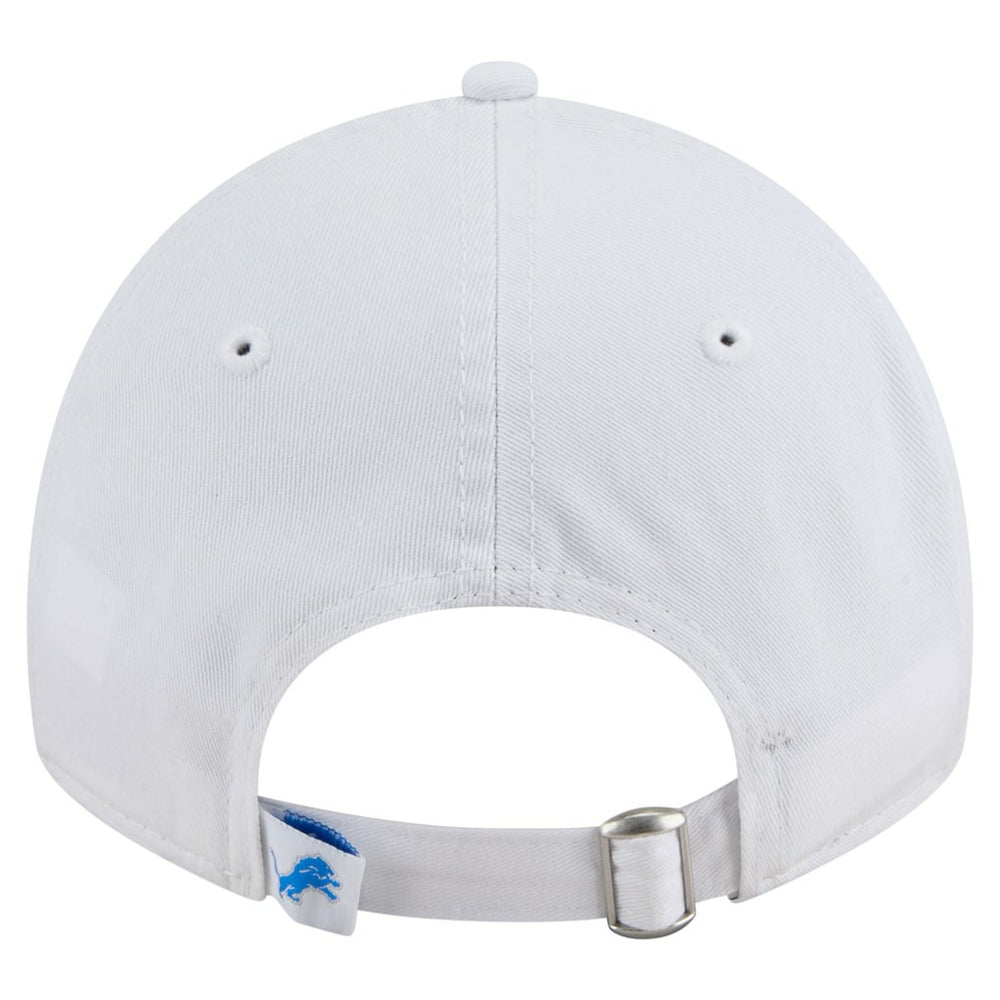 Detroit Lions New Era Women's Team Fan 9TWENTY Adjustable Hat White | NFL