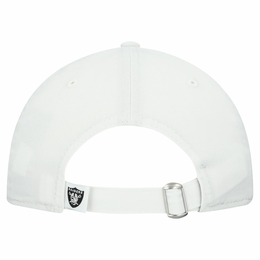 Las Vegas Raiders New Era Women's Team Fan 9TWENTY Adjustable Hat White | NFL
