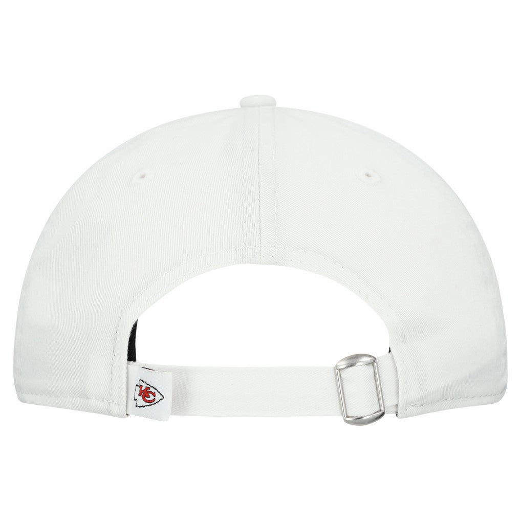 Kansas City Chiefs New Era Women's Team Fan 9TWENTY Adjustable Hat White | NFL