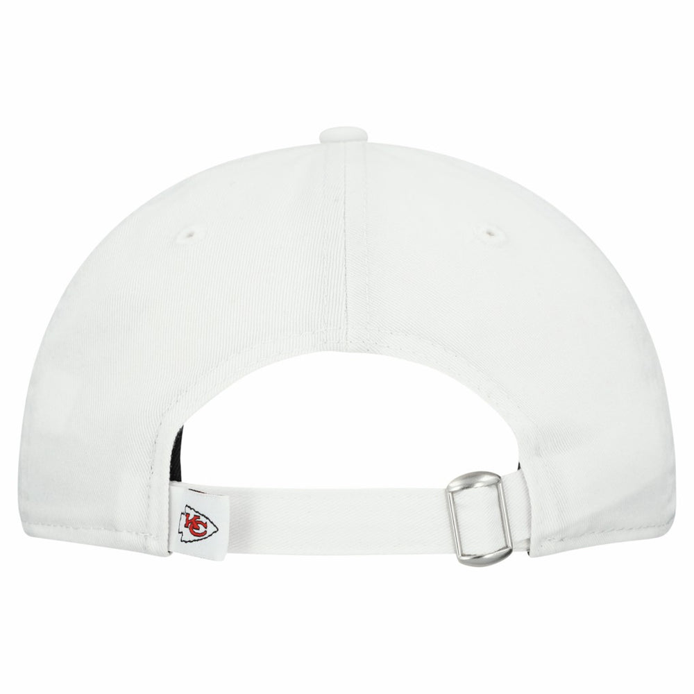 Kansas City Chiefs New Era Women's Team Fan 9TWENTY Adjustable Hat White | NFL