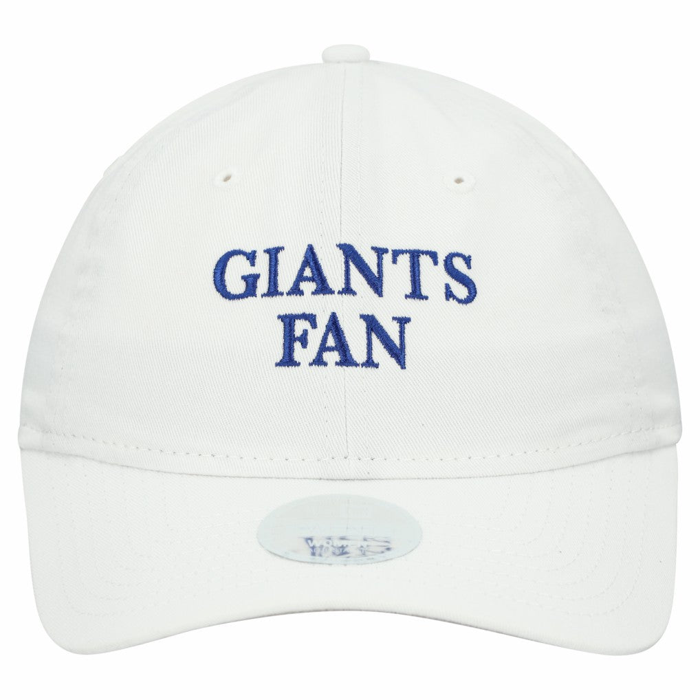 New York Giants New Era Women's Team Fan 9TWENTY Adjustable Hat White | NFL