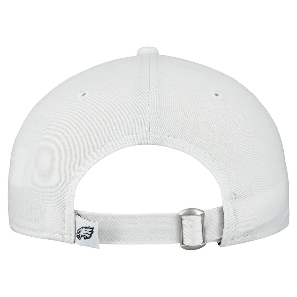 Philadelphia Eagles New Era Women's Team Fan 9TWENTY Adjustable Hat White | NFL