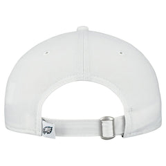 Philadelphia Eagles New Era Women's Team Fan 9TWENTY Adjustable Hat White | NFL