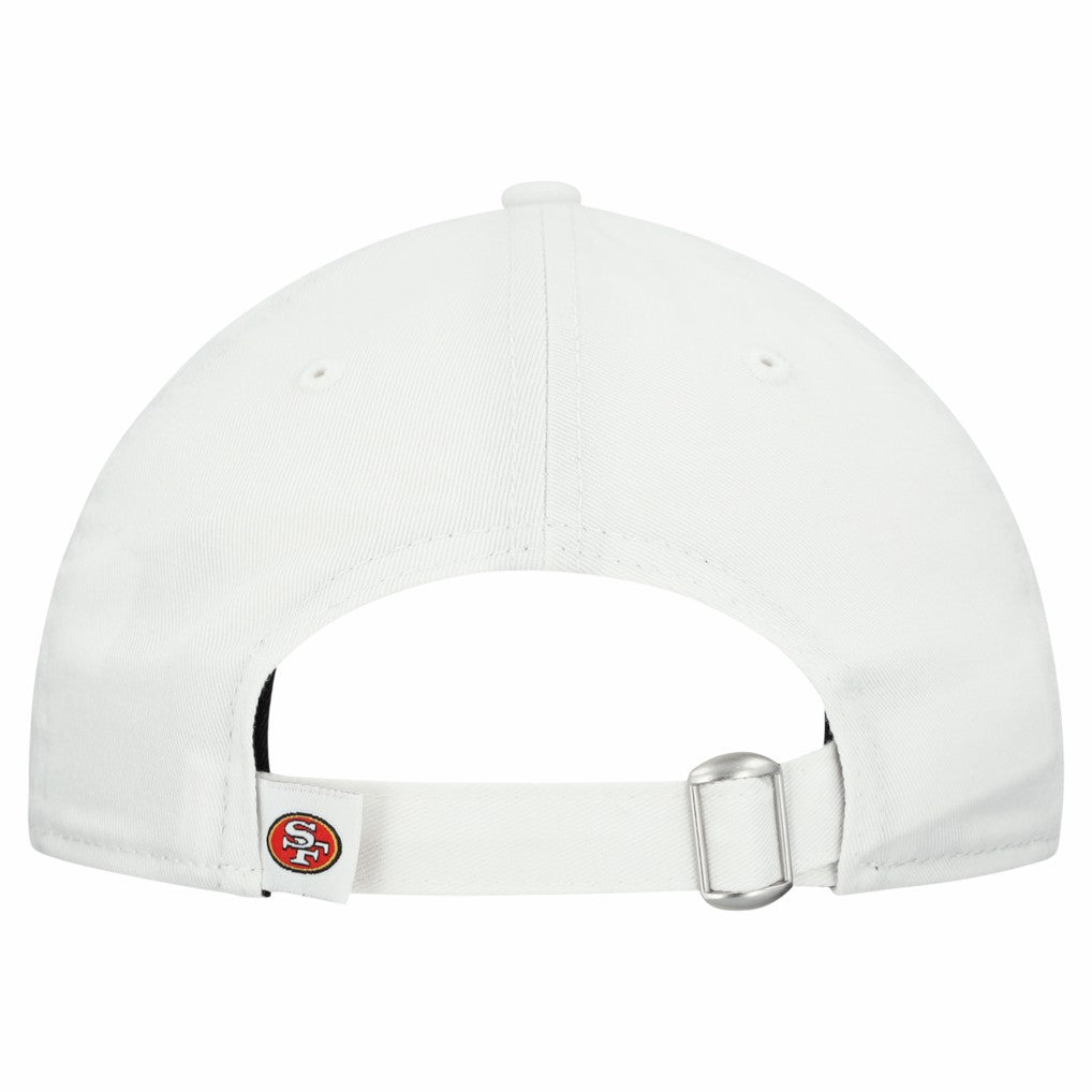 San Francisco 49ers New Era Women's Team Fan 9TWENTY Adjustable Hat White | NFL