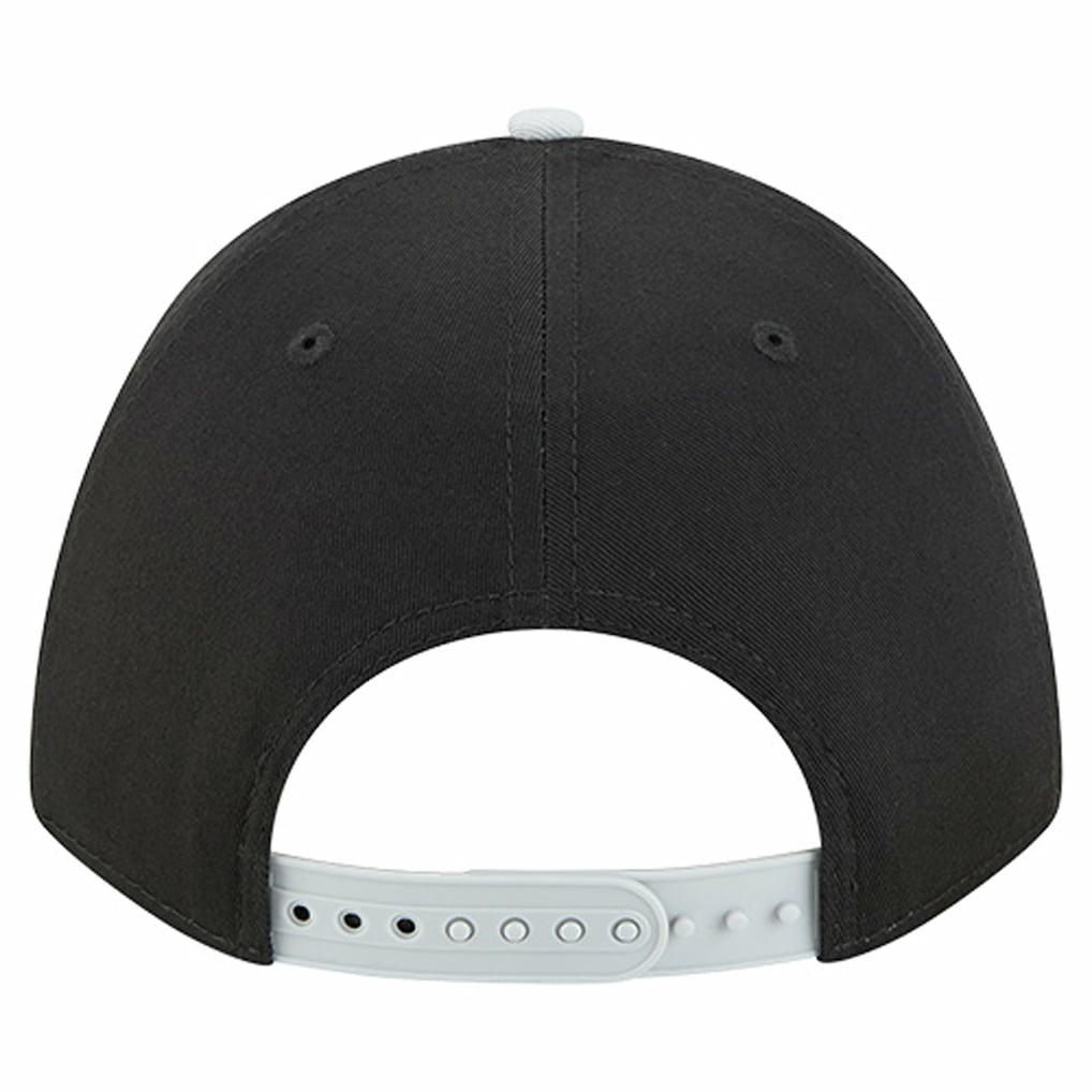 Las Vegas Raiders New Era Arch COOLERA 9FORTY A-Frame M-Crown Adjustable Hat Black | NFL