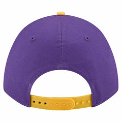 Minnesota Vikings New Era Arch COOLERA 9FORTY A-Frame M-Crown Adjustable Hat Purple | NFL