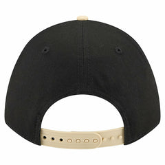 New Orleans Saints New Era Arch COOLERA 9FORTY A-Frame M-Crown Adjustable Hat Black | NFL