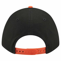 Cincinnati Bengals New Era Arch COOLERA 9FORTY A-Frame M-Crown Adjustable Hat Black | NFL