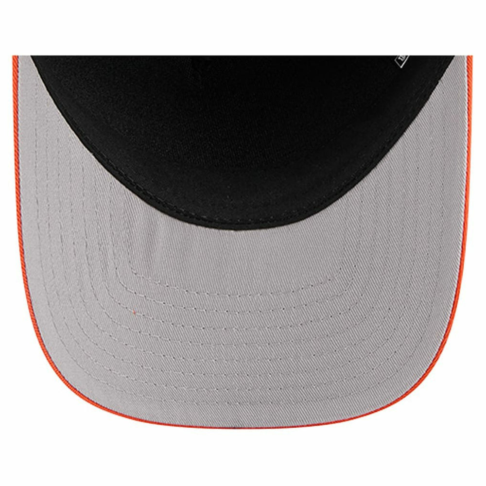Cincinnati Bengals New Era Arch COOLERA 9FORTY A-Frame M-Crown Adjustable Hat Black | NFL