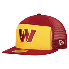 Washington Commanders New Era Outdoor Split Panel 9FIFTY Snapback Hat Gold/Burgundy | NFL